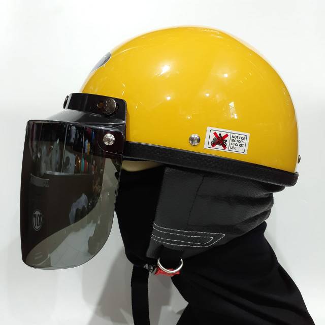 Helm Chip Jpn Kuning Golkar Gloss