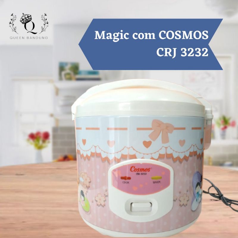 Cosmos Rice Cooker/Magic Com COSMOS CRJ 3232 1,8 Liter 3in1