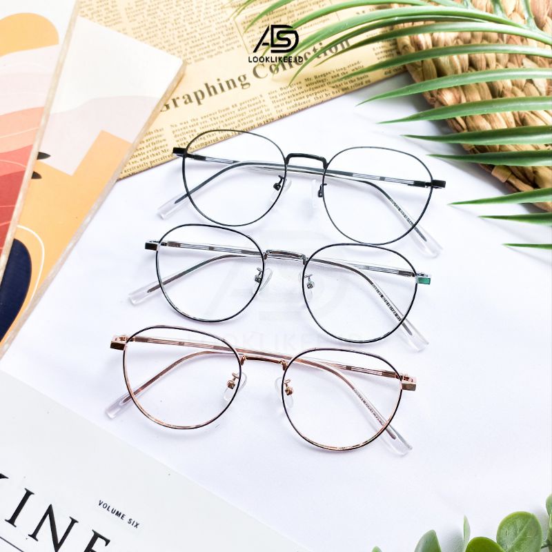 Kacamata Kode Frame ADS1014 - Besi Komposit