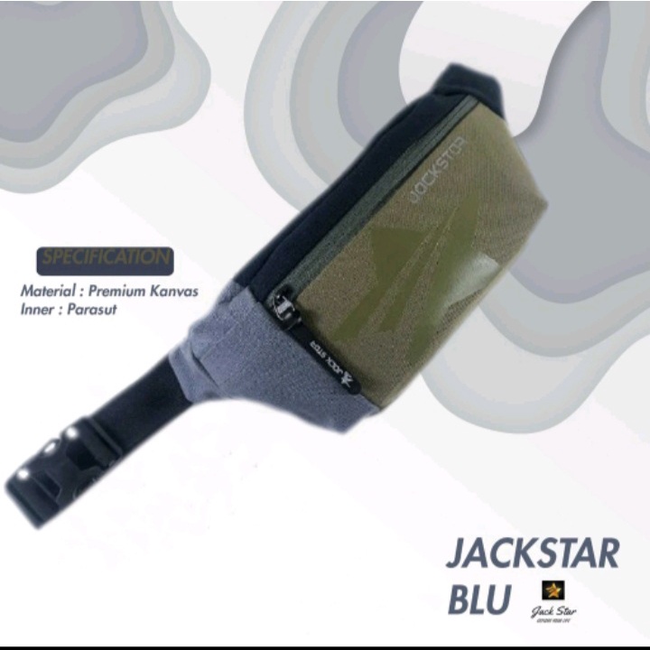 Komera Tas Slempang/Tas Pinggang Jack STar Blu