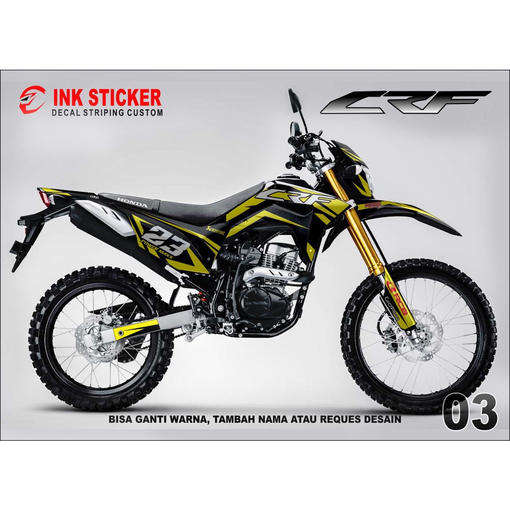 Sticker Decal CRF design 03