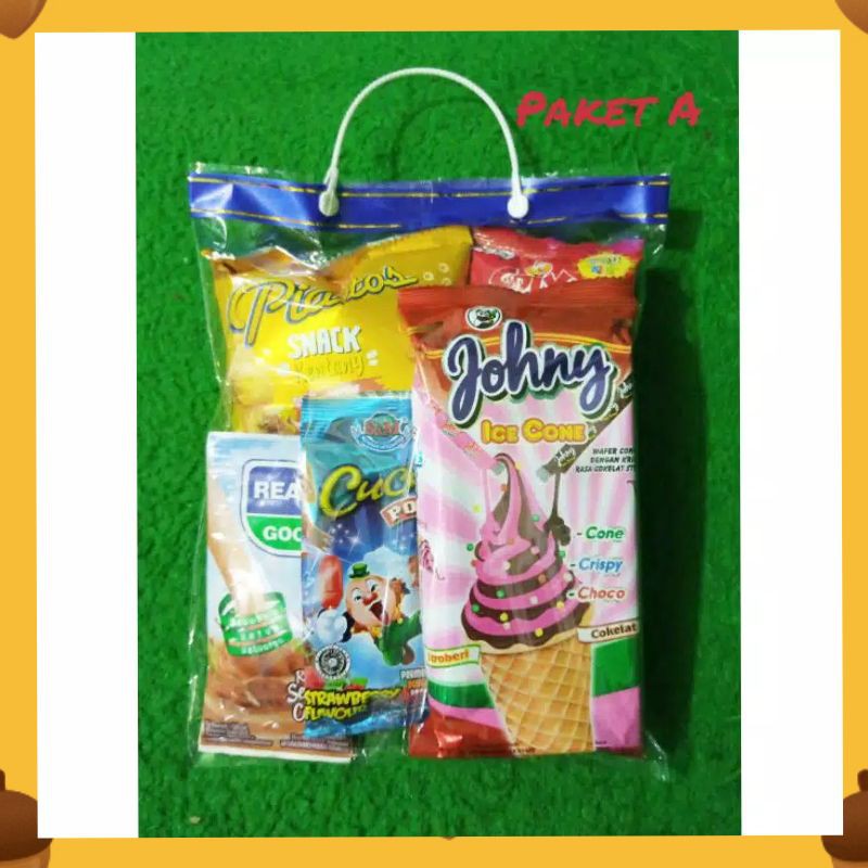 

Snack Ultah/Snack Bingkisan/Godibag anak/Snack Ulang Tahun