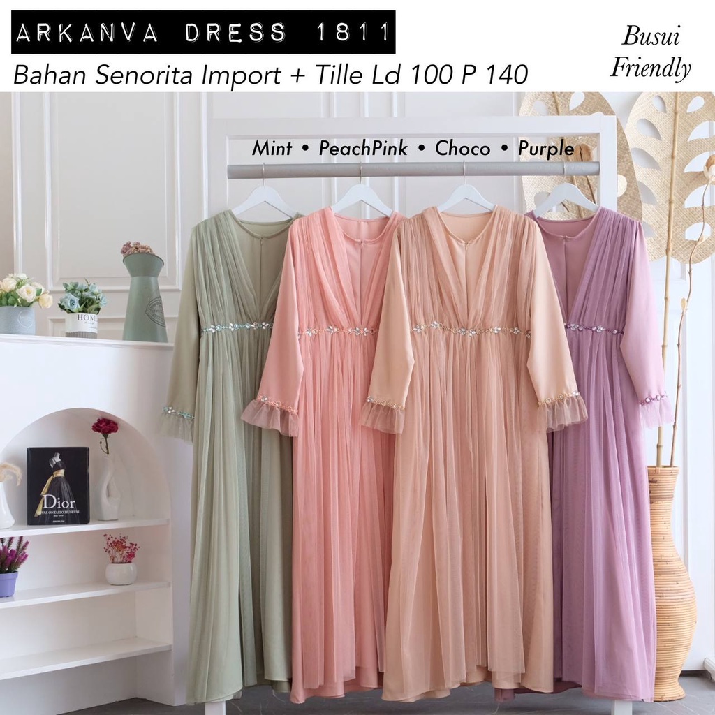 ARKANVA DRESS  DRESS RAYA  DRESS LEBARAN  SERAGAMAN