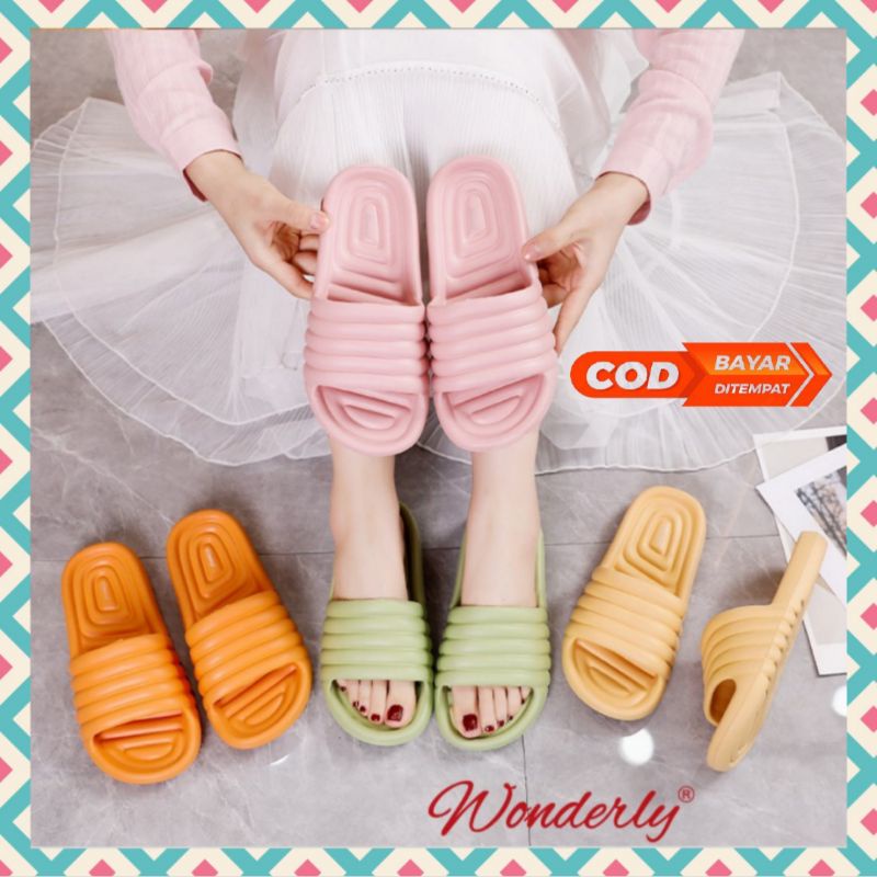 Wonderly Jellyshoes Tawana Sandal Jelly Shoes Wanita Premium E8001