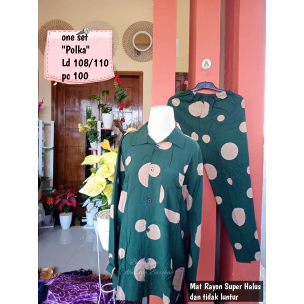 one set/one set polka/one set cantik