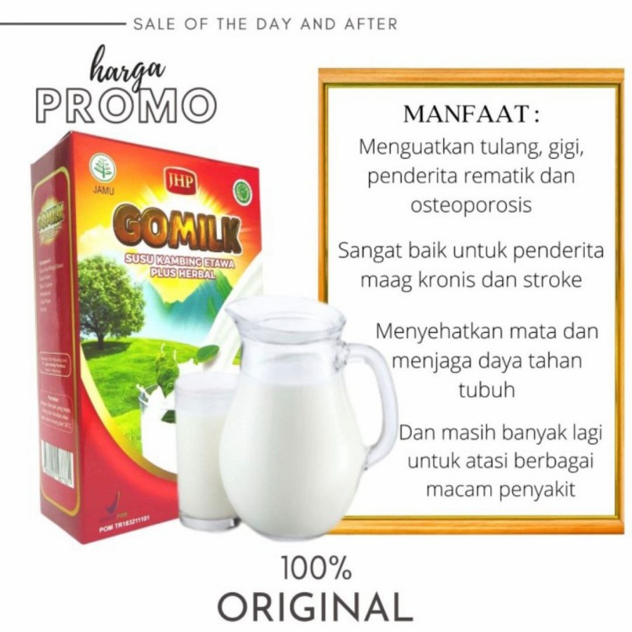 

Gomilk, susu gomilk , susu kambing gomilk susu etawa plus herbal