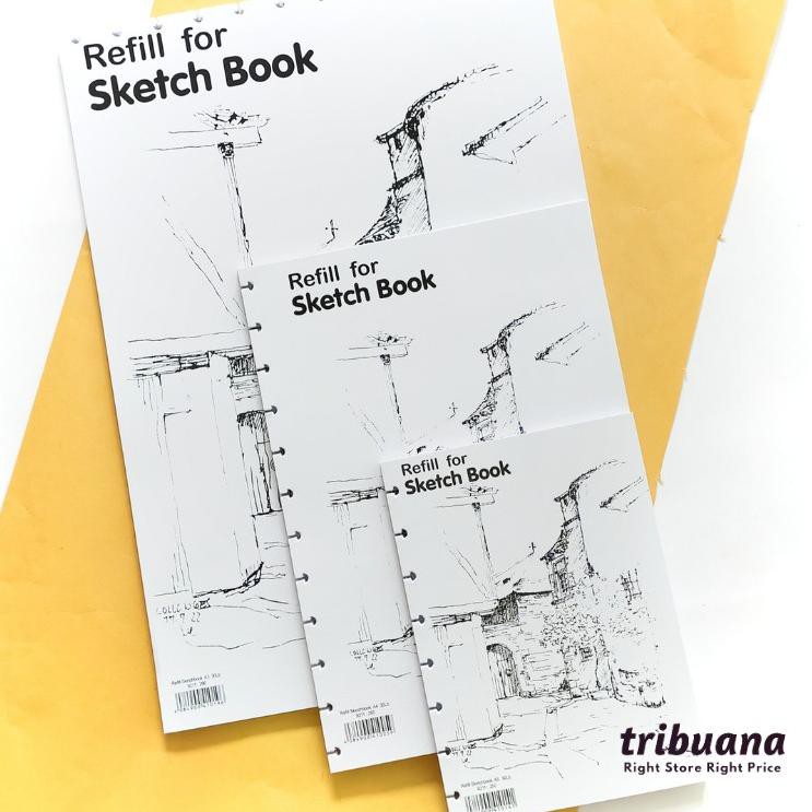 

BM Sketch Book Lyra A5 - Refill Sketchbook Lyra 30 lembar BM 7QK