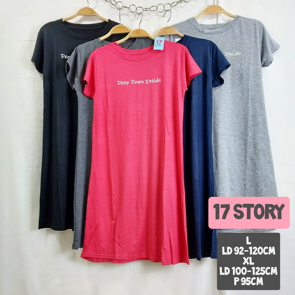 DASTER KAOS WANITA POLOS BERGAMBAR FIT JUMBO|DASTER POLOS