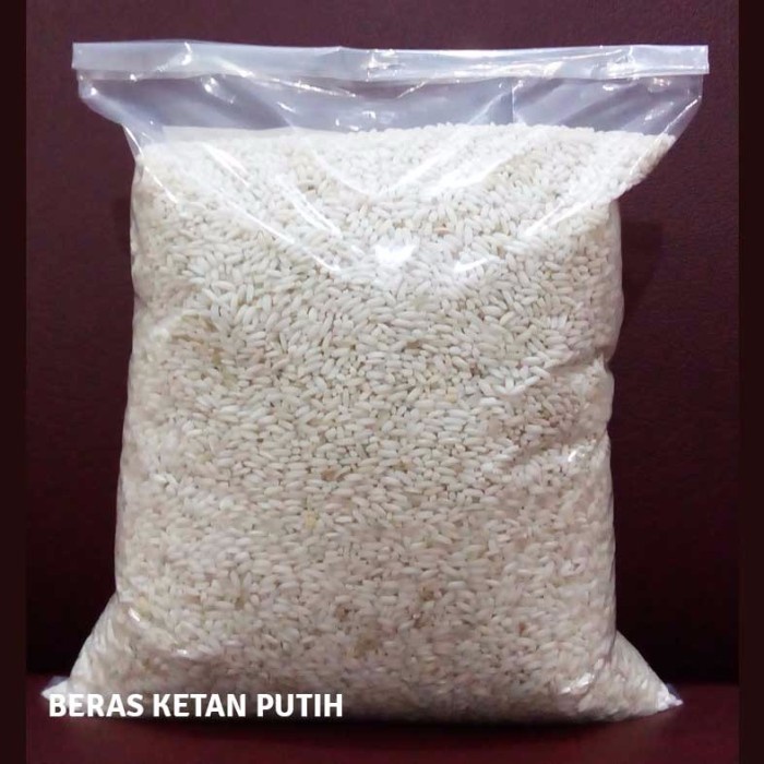 

KETAN-BERAS- BERAS KETAN PUTIH CAP ENAK TENAN (2 KG) -BERAS-KETAN.