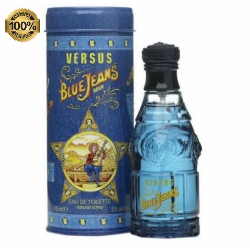 PARFUM VERSACE BLUE JEANS ORIGINAL 100%