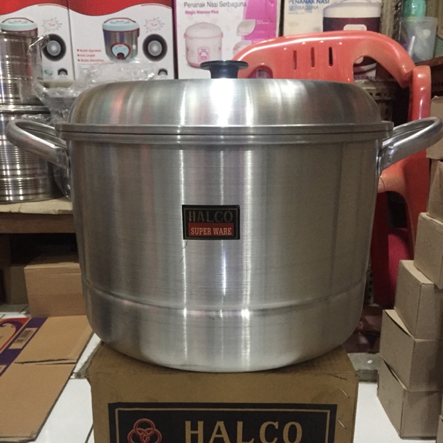 Dandang Serbaguna / Langseng Nasi 36 ( 6 Liter Nasi ) HALCO