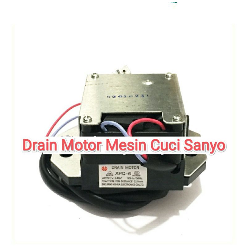 Drain Motor Mesin Cuci 1 Tabung SANYO / Respound Switch XPQ-6