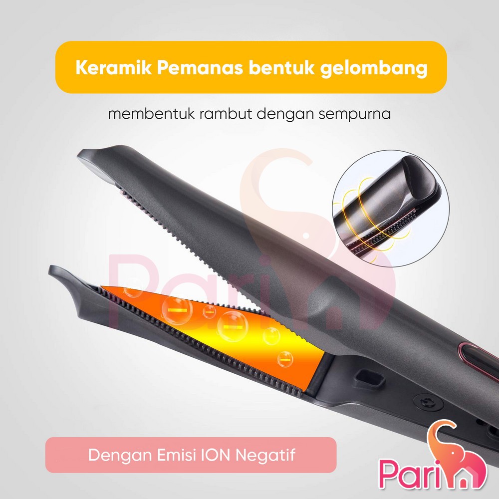 CATOKAN PENGERTING DAN PELURUS RAMBUT 2 IN 1 YK-1622