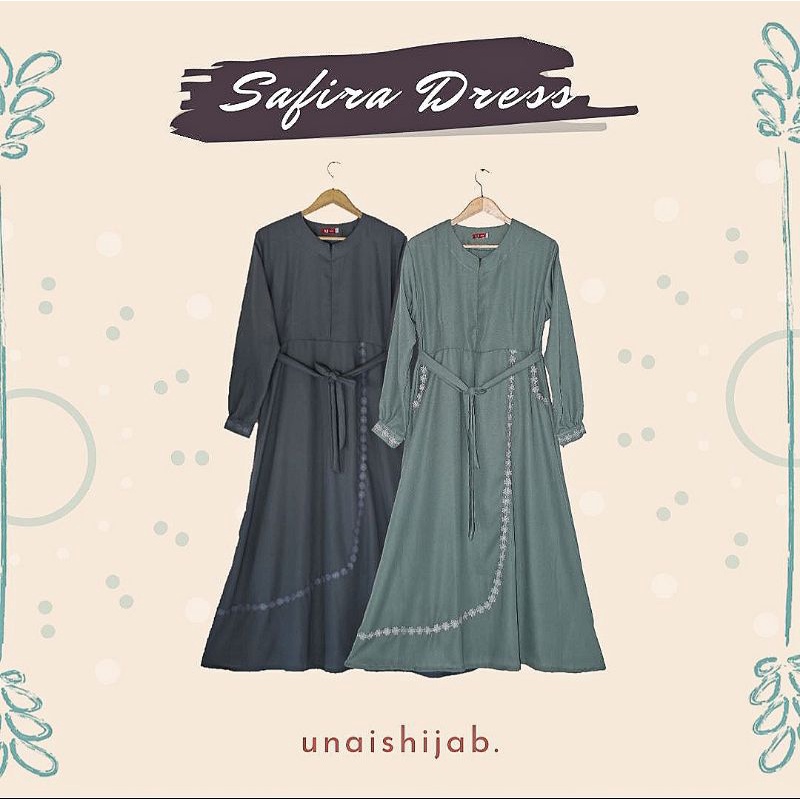 Unikfashion gamis Shafira Dress