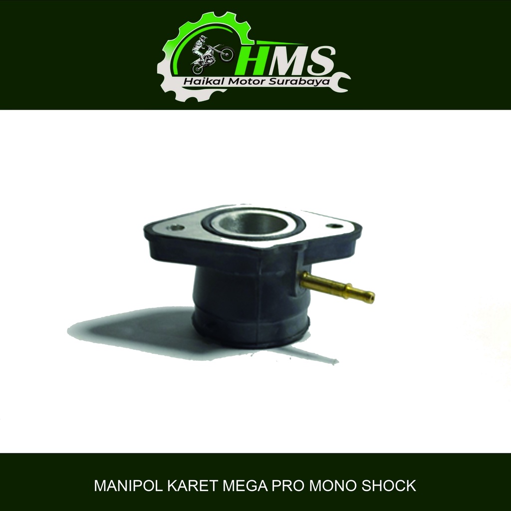MANIPOL KARET MEGA PRO MONO SHOCK - MANIPUL INSULATOR HONDA MEGAPRO MONO SKOK