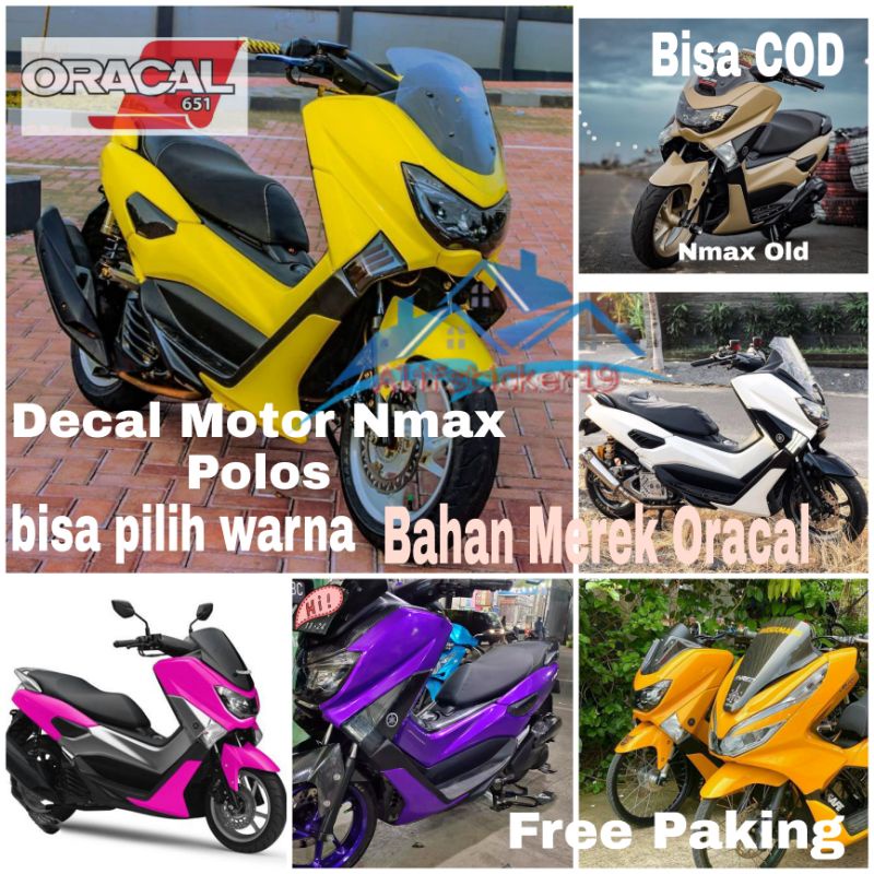 Decal Nmax Polos Stiker Decal Motor Nmax Old Skotlet Motor Nmax