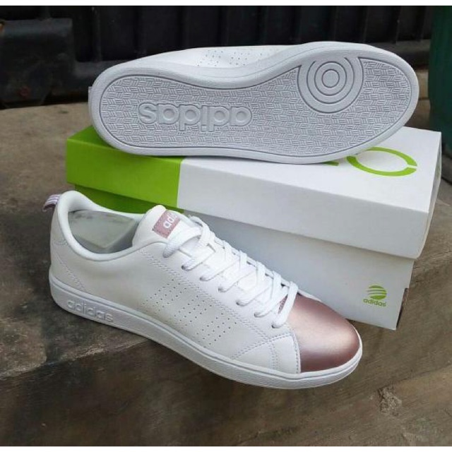 adidas neo advantage rose gold