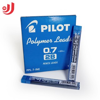 Pencil Leads PILOT 0.7 2B Polymer Leads PPL-7-INE (Isi pensil PILOT 0.7)