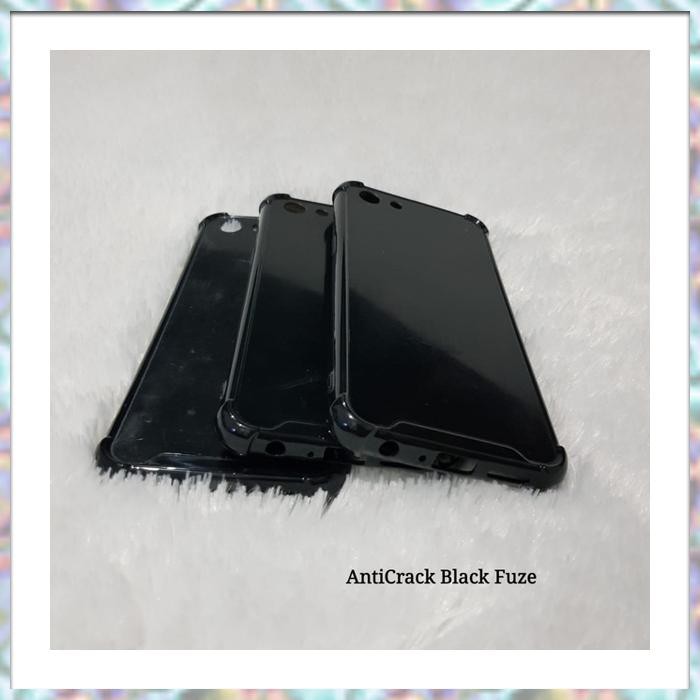 Anticrack Black Fuze Soft Case Oppo Oppo Soft Case ~ Oppo A33 , A35 , A37 , A71 , A83 , F7 , F