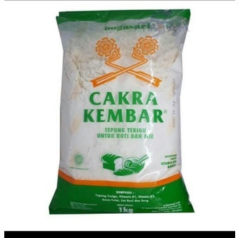 

terigu cakra kembar 1kg dus (12pcs)
