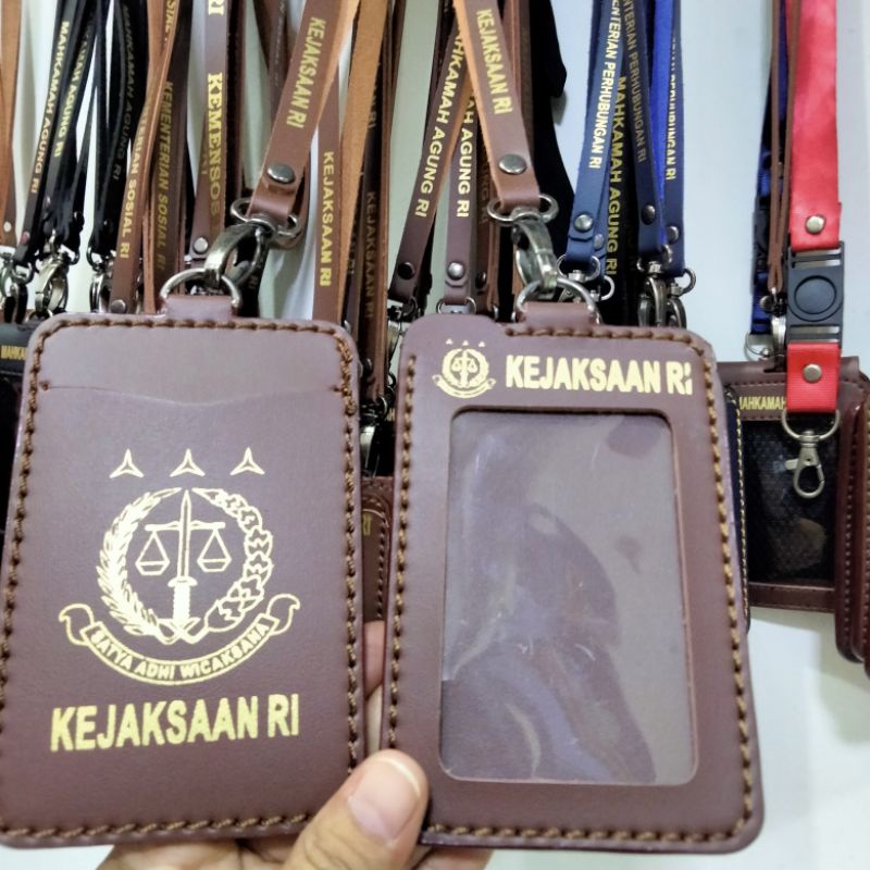 

Nametag id card Holder KEJAKSAAN