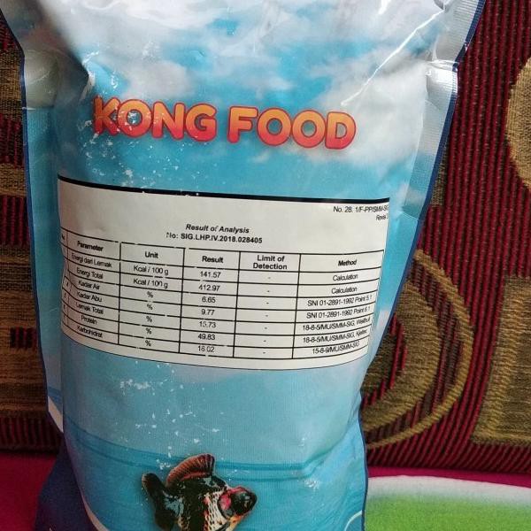 

Pelet ikan hias 500 Gr Kong Food