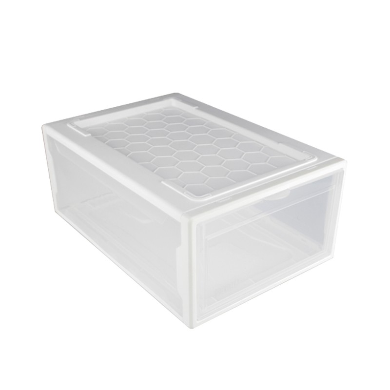 NORHM MODULAR LABORATORY Shoe Container - Rivers 37x26x16 - WHITE