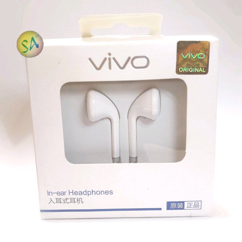 Headset Vivo Y55 Y71 V5 V5 lite V5 Plus Y67 Y69 V7 V7 Plus Y71 Y15 Y35 Original 99%