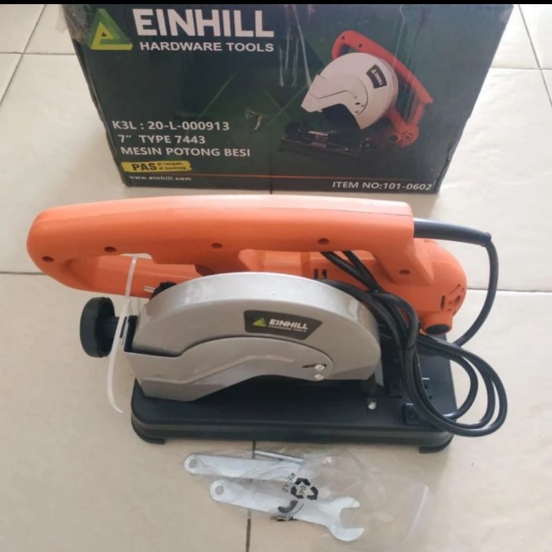 Mesin Gergaji Potong Pemotong Besi Cut Off 7" inch Einhill