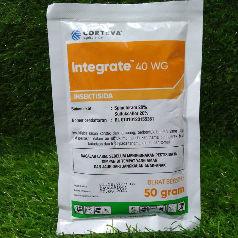 √COD] Pembasmi Hama ampuh Insektisida INTEGRATE 40 WG 50 gram - hama ulat kutu kebul keper hama Obat