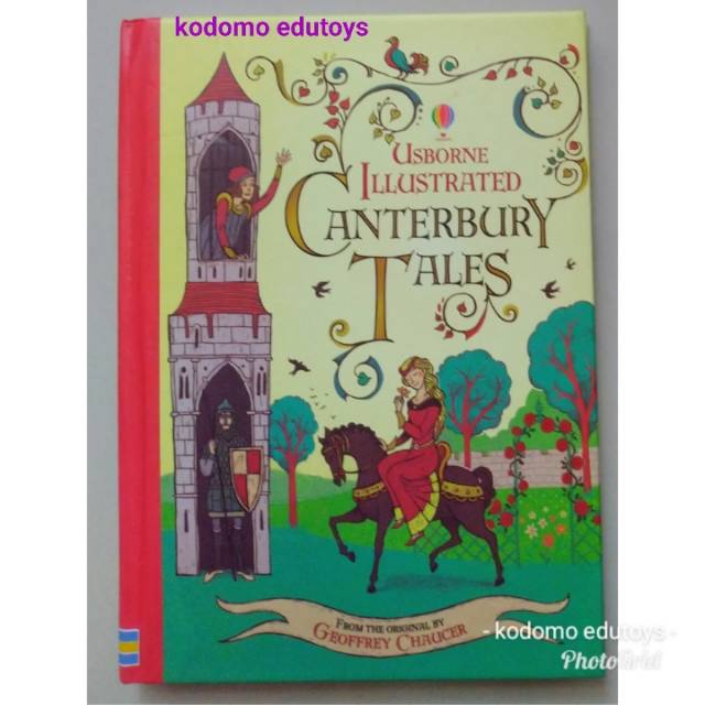 Usborne Illustrated Canterbury Tales ( Hard Cover ), Buku Impor Anak