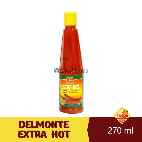 Delmonte Extra HOT PET 265 ML - Saus Sambal Pedas