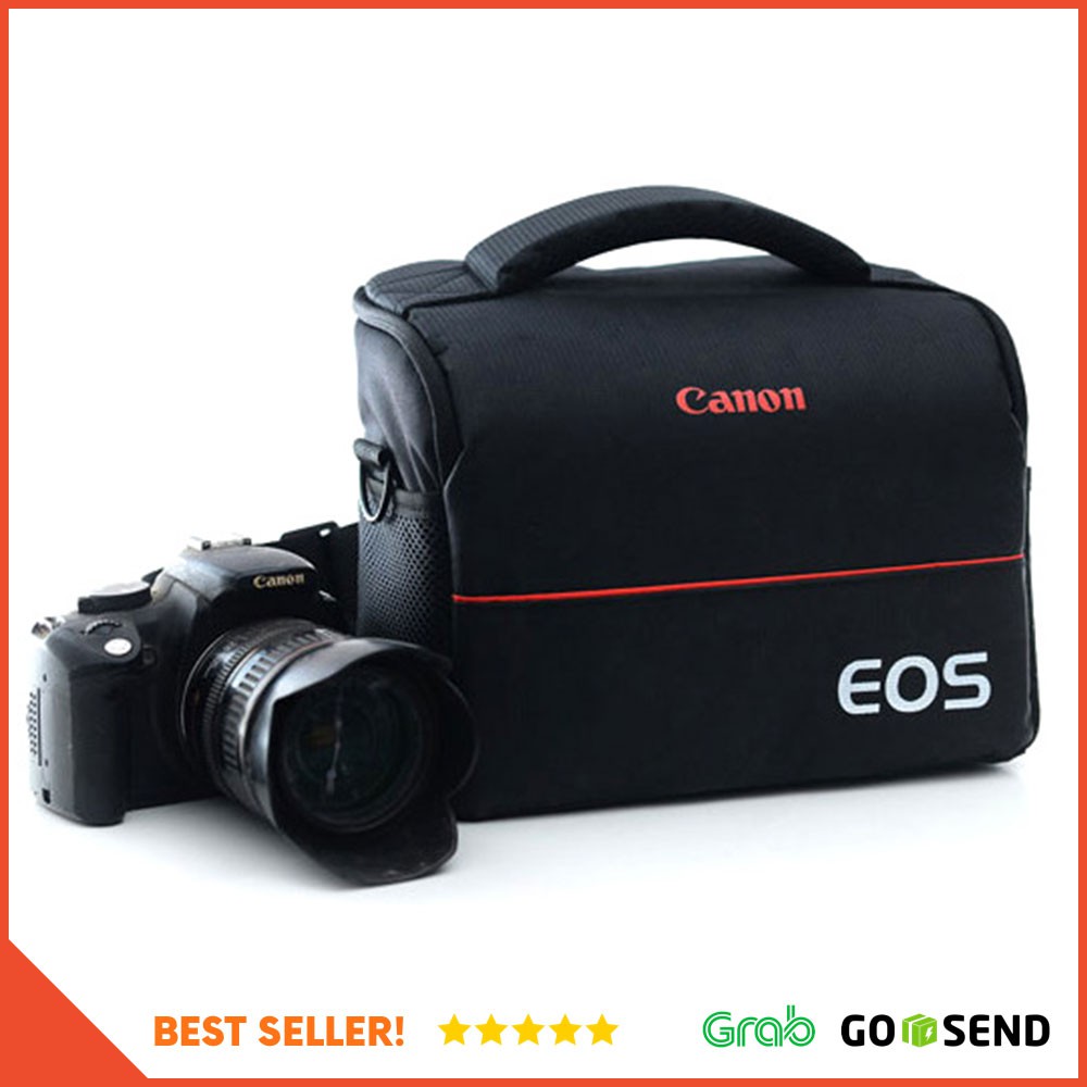 EOS Tas Selempang Kamera DSLR for Canon Nikon - A1705 - Black