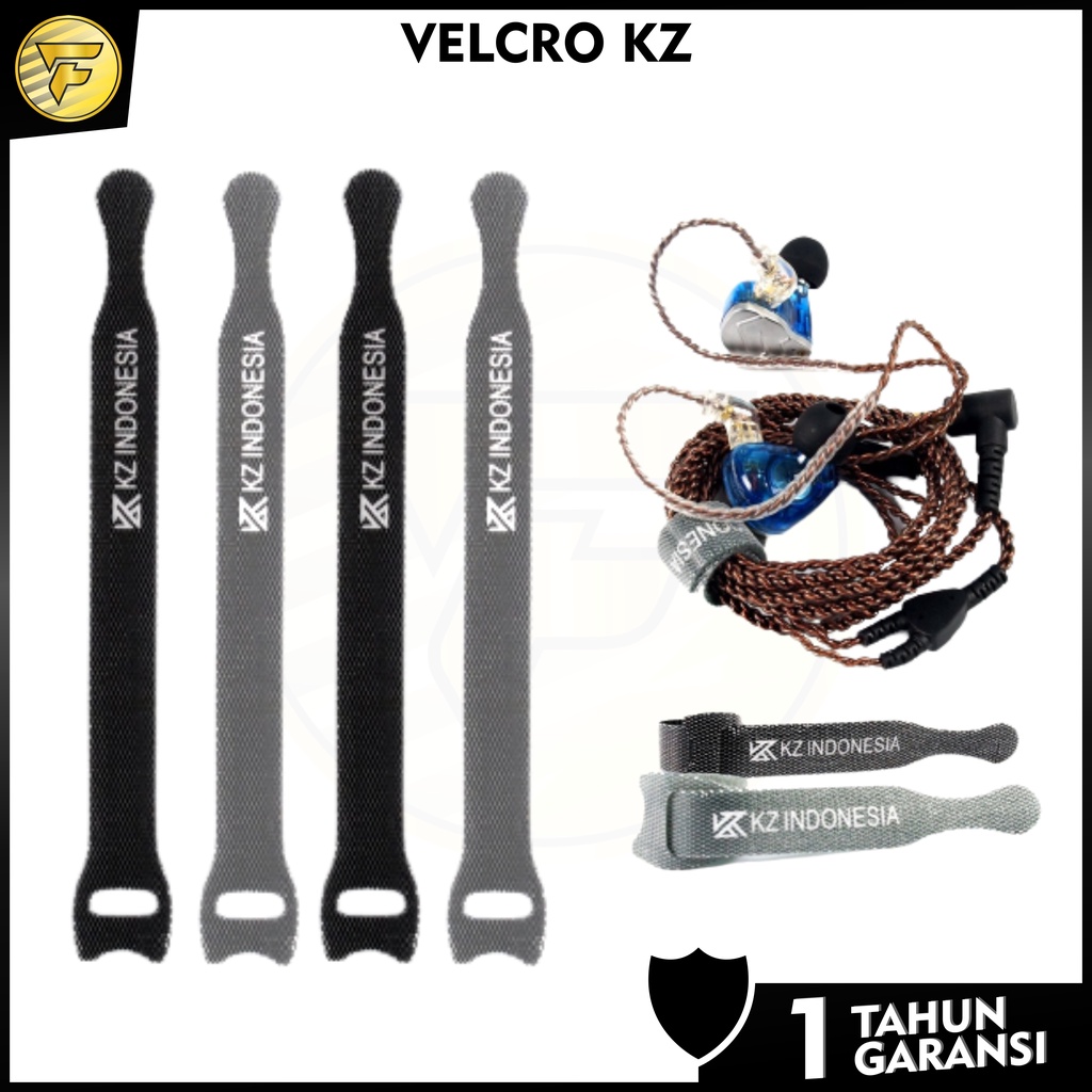 KZ Velcro Cable Strap pengikat penjepit penggulung kabel Knowledge Zenith