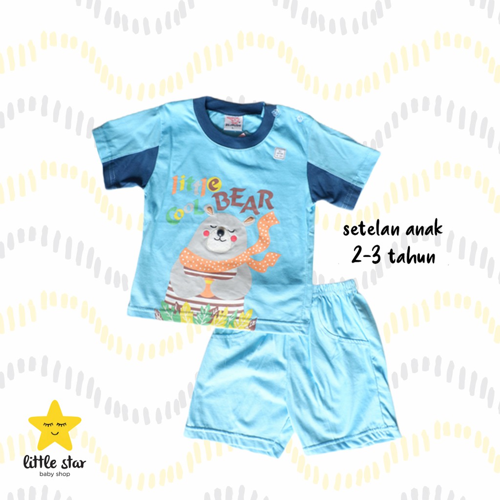 Zojirushi Setelan Anak Cowok | Set Baju Anak Cowok