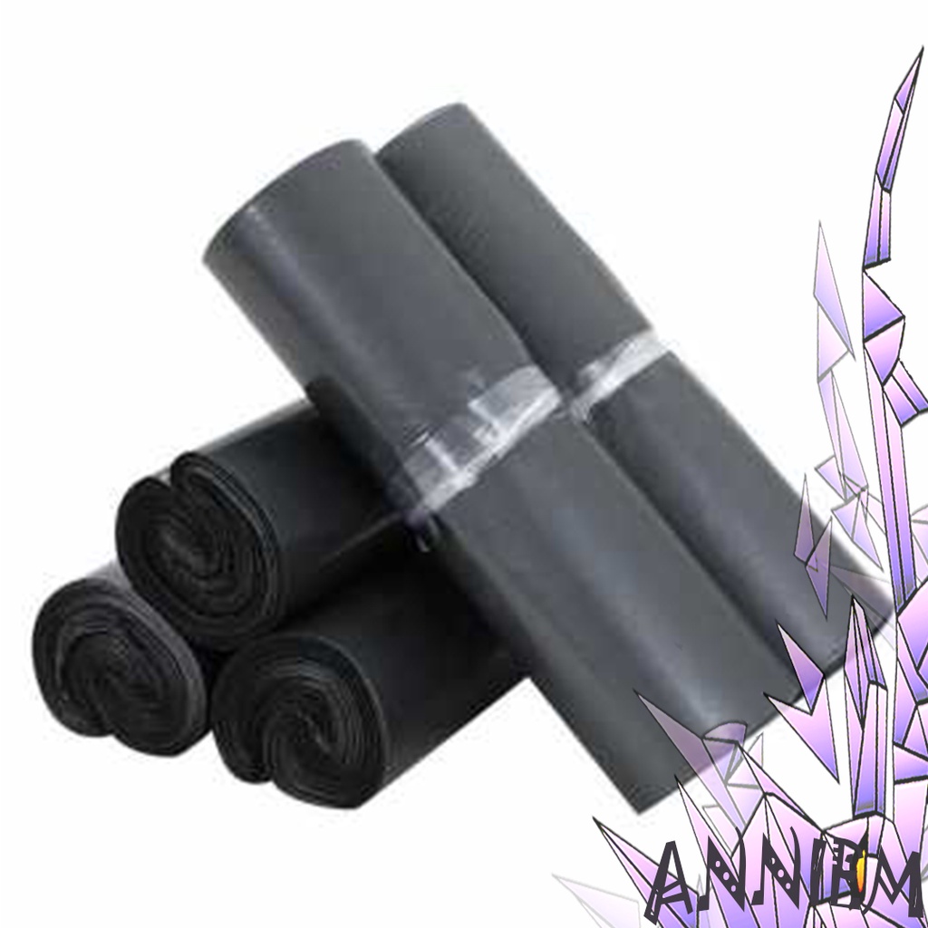 

Kantong Plastik Packing Olshop Polymailer Polybag 100 PCS Anti Air Kuat Lentur Hitam
