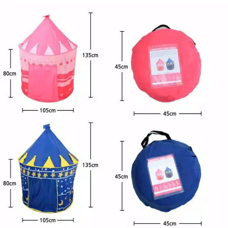 Tenda Anak Bermain Model Castle Kids Camping indoor Outdoor Anak FAS 223