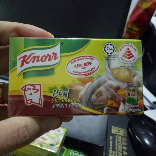 

Terbatas - Knorr Beef Stock Cubes 6 Pcs 60G