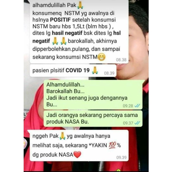 NSTM NASA TRACE MINERAL ORIGINAL ANTI VIRUS DAN MENJAGA IMUN TUBUH