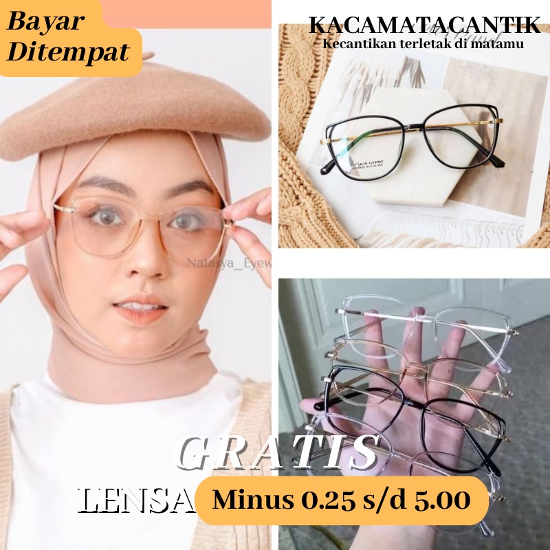 kacamata frame minus wanita 8830