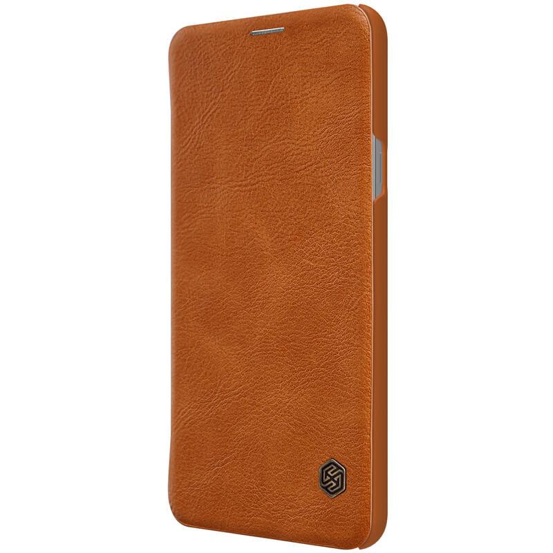 LG V40 THINQ NILLKIN QIN LEATHER CASE ORIGINAL