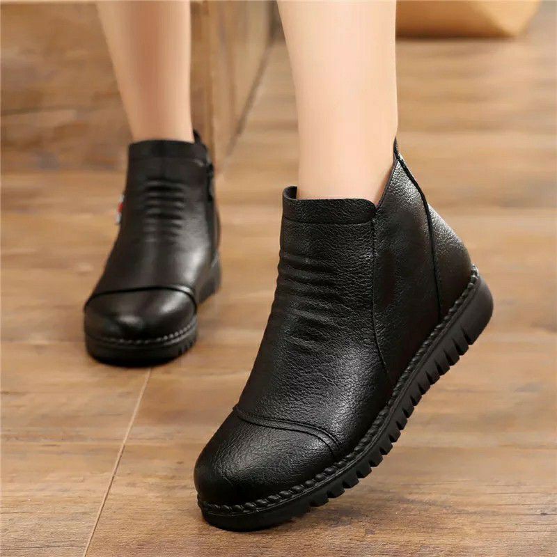 Sepatu Boots Wanita Ankle Boots kerja Wanita Boots fashion wanita Alisha by Etnikshoes