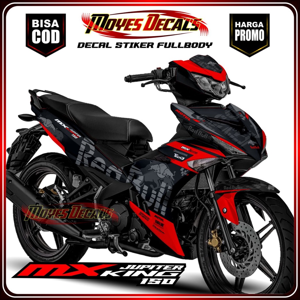 Bisa COD decal new mx king 150 stiker decal motor yamaha new mx king 150 decal full body new mx kin 