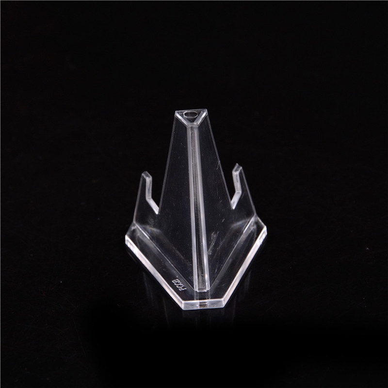 1pc Stand Holder Display Medali Koin Bahan Akrilik Bening