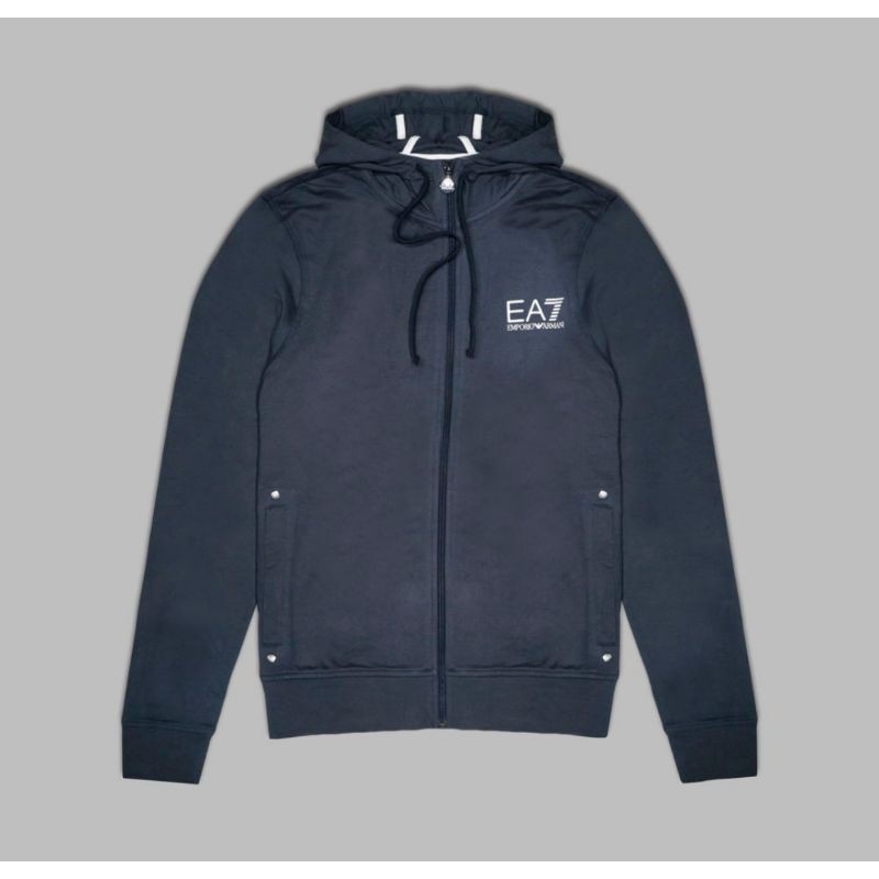 Jaket Hoodie EA7 Terry Track Suit Original