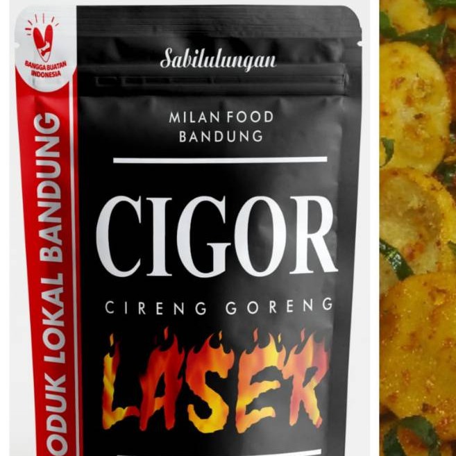 

Milan Food Bandung - Cigor Laser 110 gr Pizza