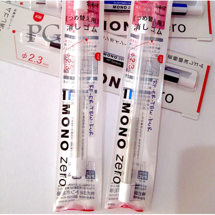 

Tombow Mono Zero Refill 2.3mm Round Penghapus Kecil Detail