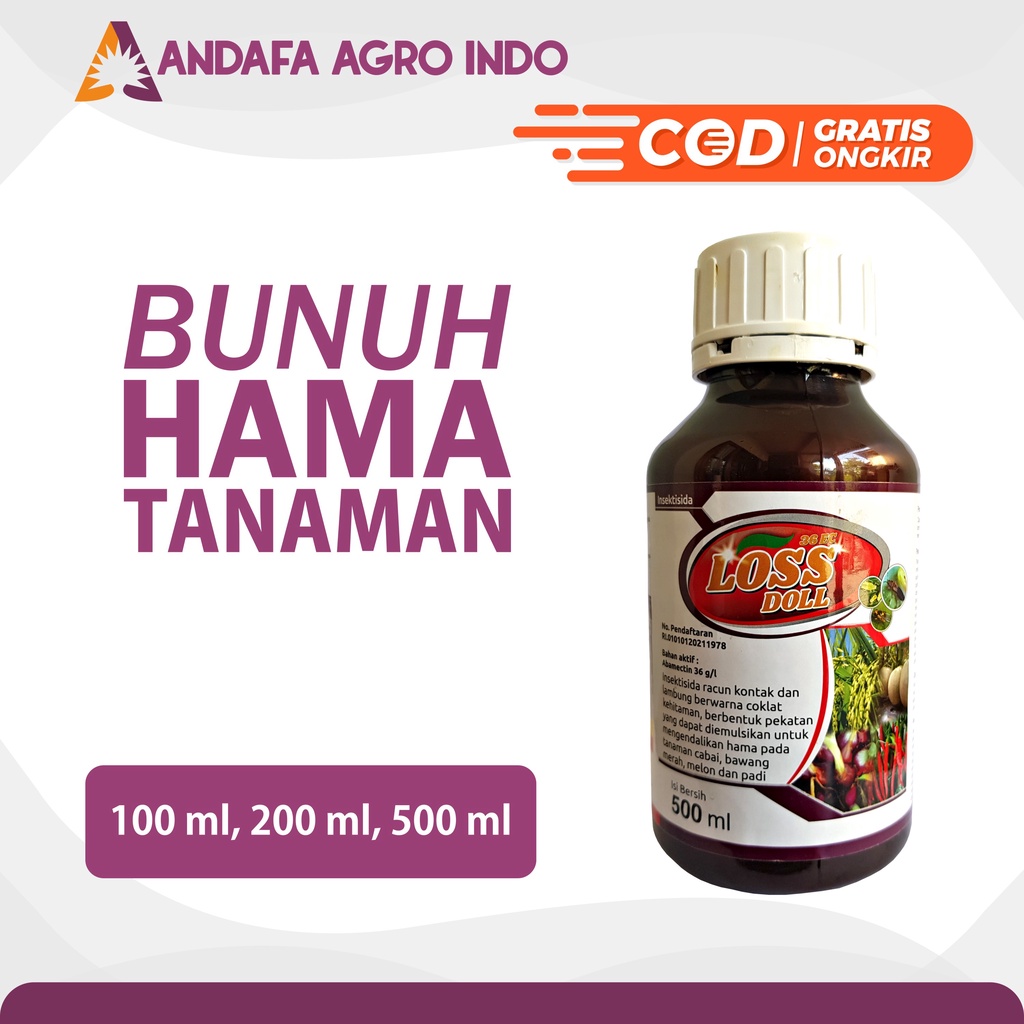 Insektisida Loss Doll Obat Hama Tanaman Obat Hama Padi Obat Pertanian Insektisida Obat Hama Cabe Oba