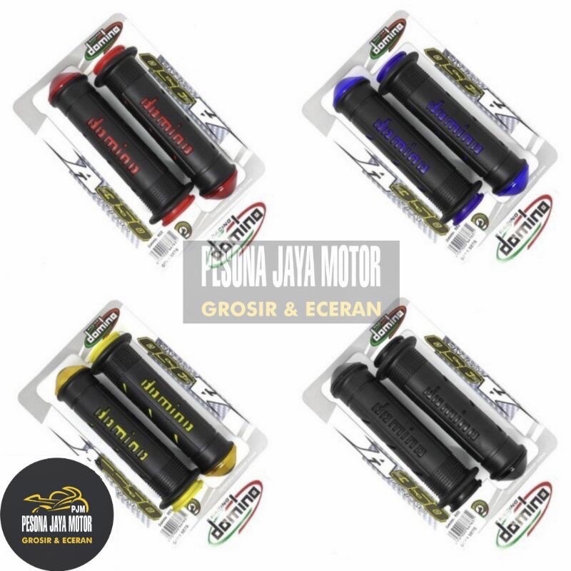 Handgrip Motor Handfat Variasi Garis + Jalu Cnc Universal Buat Semua Motor Bisa