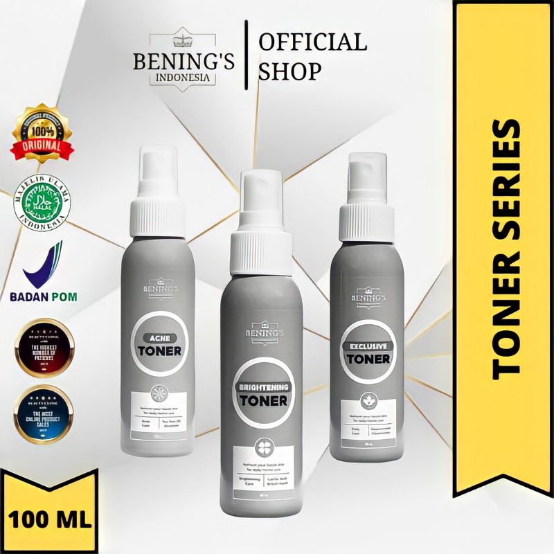 BENING'S SKINCARE DR. OKY PRATAMA TONER BRIGHTENING/EXLUSIVE/ACNE